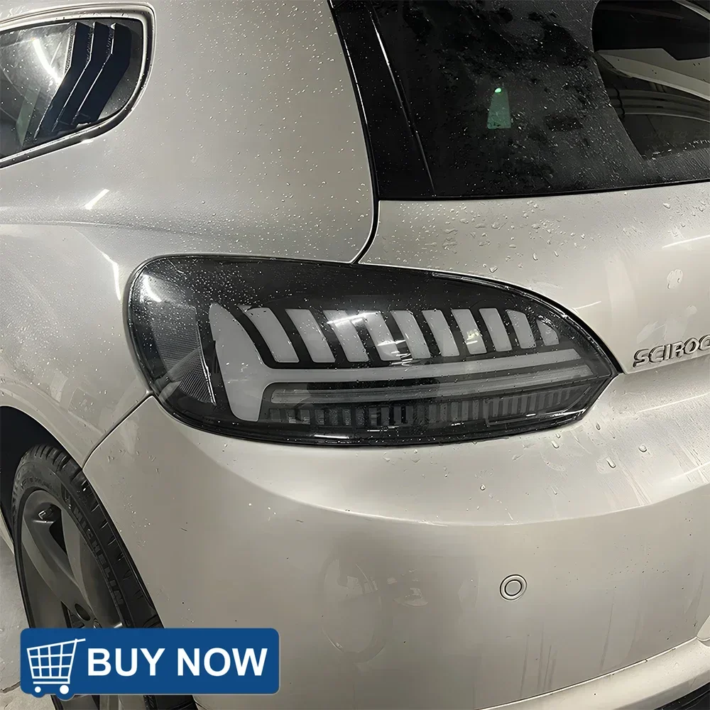 

For VW Scirocco 2009-2014 Auto Rear Back Lamps Assembly Upgrade Q7 Style LED Car Taillight Streamer Turn Tail Light Accessories