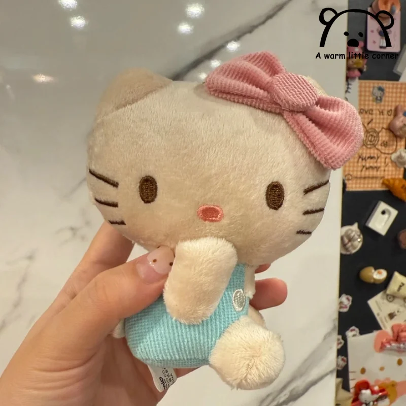 

Kawaii Kt Cat Плюшевая игрушка Подвеска с боковым сиденьем Kt Cat Плюшевая игрушка Симпатичная школьная сумка Подвесное украшение Рюкзак Подарок Милая плюшевая игрушка