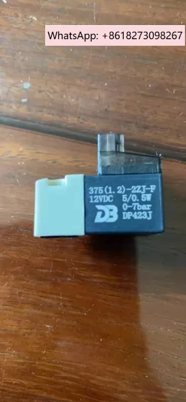 

DB solenoid valve 375 (1.2) -2ZJ-F 12VDC 5/0.5W 0-7bar OK