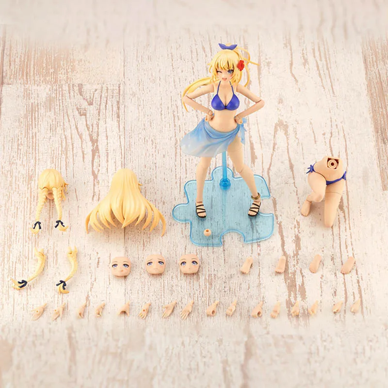 Kotobukiya Creatieve Kleur Meisjes Tuin Model Kit Sousaishojoteien Ritsuka Saeki Swim Anime Figuur Actiefiguren Speelgoed Jongens Gift