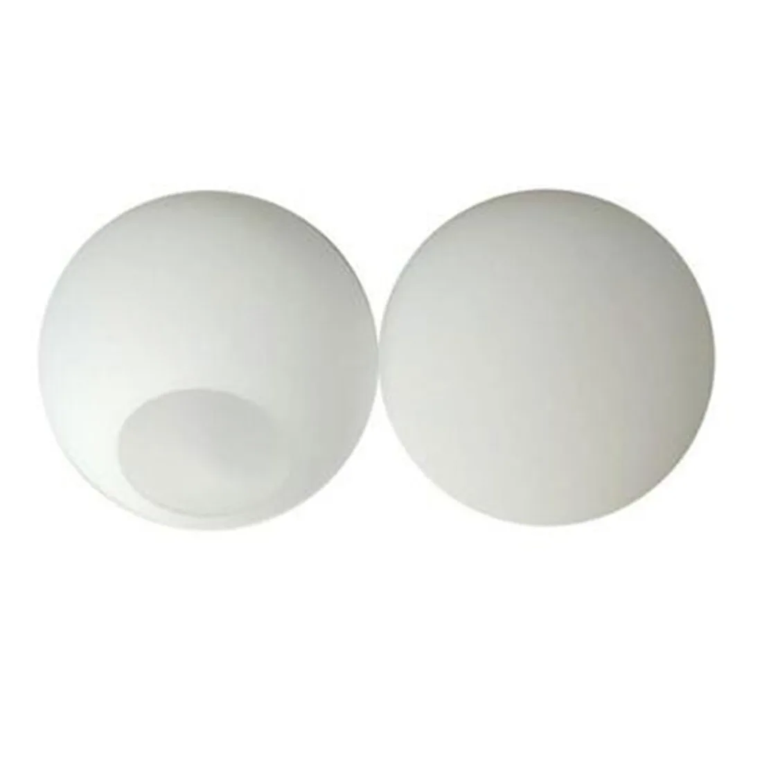 Imagem -03 - Máscara de Lâmpada de Vidro Branco Lâmpada de Montagem de Lâmpadas de Globo Leitoso D10cm D12cm D15cm D20cm D25cm Cobertura de Luz Redonda Pantalla Lampara