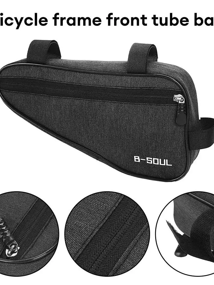 AliExpress NONE Portable Triangle MTB Frame Bags Cycling Bags Triangle Pouch Portable Frame Top Tube Bags Road Saddle Bag Mountain Bike Pouch