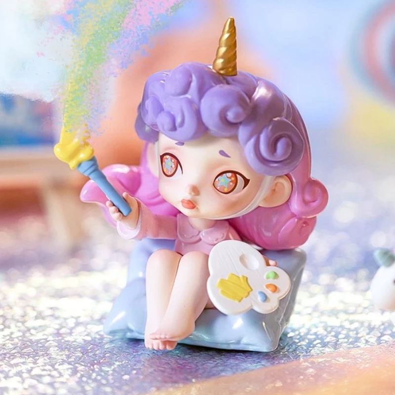 Laura Mood Hues Collection Blind Box Toys Guess Bag Kawaii Action Figure Mystery Box Doll Cute Anime Desktop Model Girls Gift