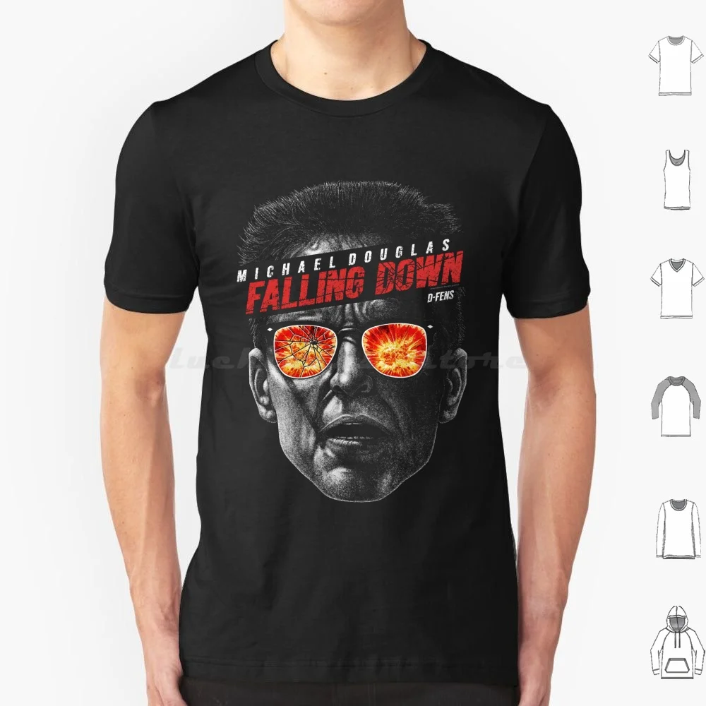 

Футболка Falling Down, Michael Douglas, D Fens, большой размер, 100% хлопок Falling Down Michael Douglas D Fens Thriller Robert Duvall