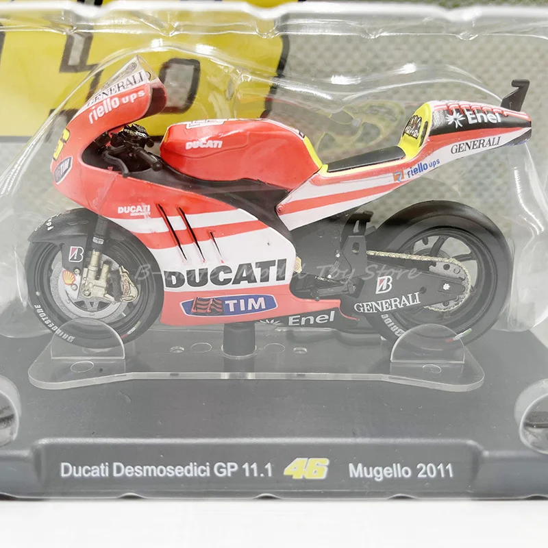 1:18 Diecast Motorcycle Model Toy Desmosedici GP 11.1 Mugello 2011 Replica For Collection