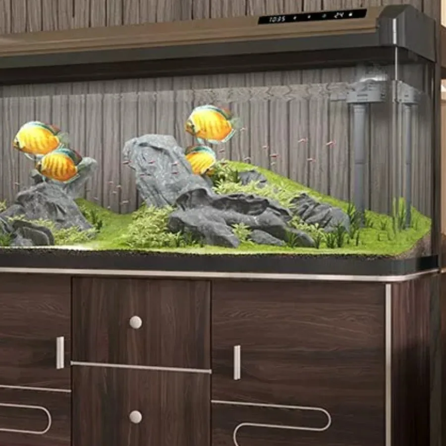 Exquisite Maintaining  Aquariu Energy-efficient Crystal Reception Desk Smart Integrated Cylinder Ffice Furniture Военное Дело LJ