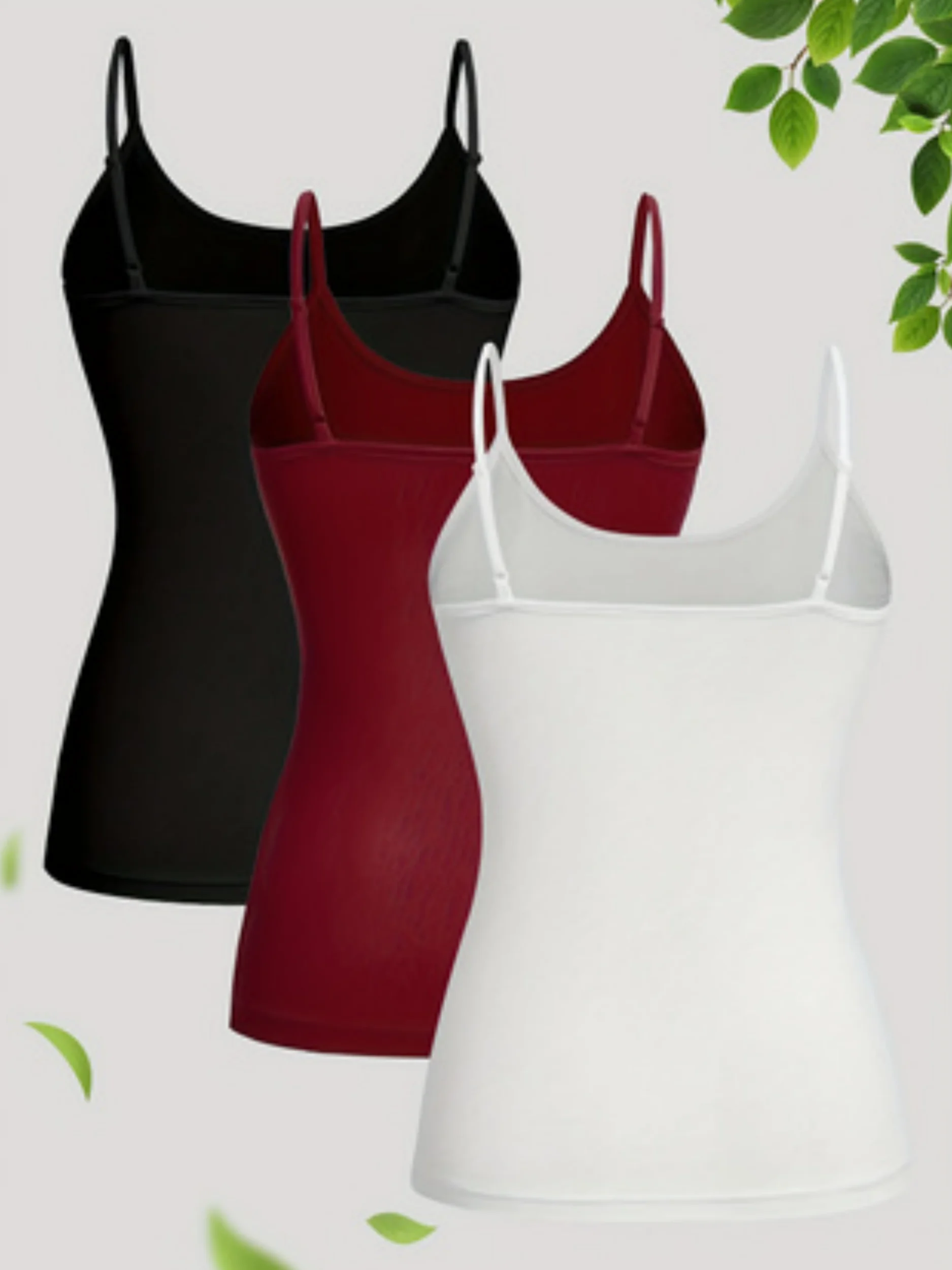 【우아한 디자인】맞춤형 여름 스트랩 블라우스 세트 (3종)