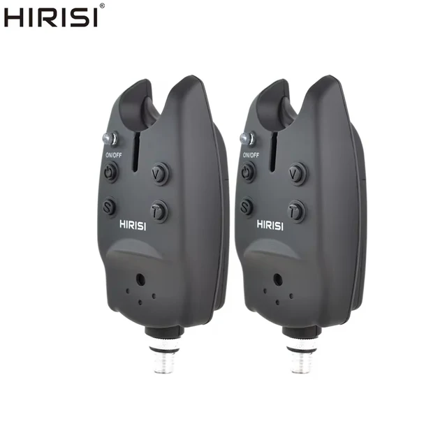 Hirisi Carp Fishing Bite Alarm z diodą LED Alarmujący wskaźnik alarmu wędkarskiego Sprzęt wędkarski