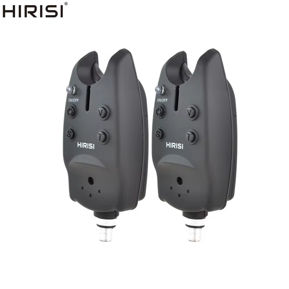  Hirisi Carp Fishing Bite Alarm with LED Light Alarming Fishing Alarm Indicator Fishing Tackle Equipment 