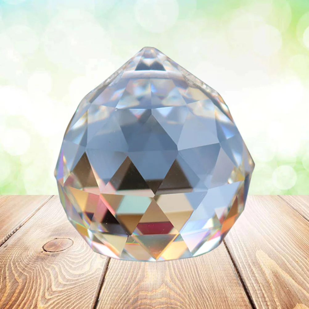 

2 шт., подвески в виде прозрачного хрустального шара, люстра фэн-шуй, призмы, ловец солнца, окно, Радуга, подвесной декор, люстра, кристаллы