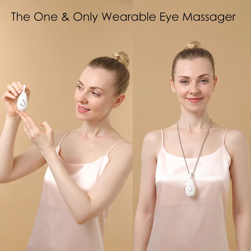 Eye Massager Equipment Pen Suitable for Dark Circles, Eye Bags, Puffy Eyes & Fine Lines on Lips