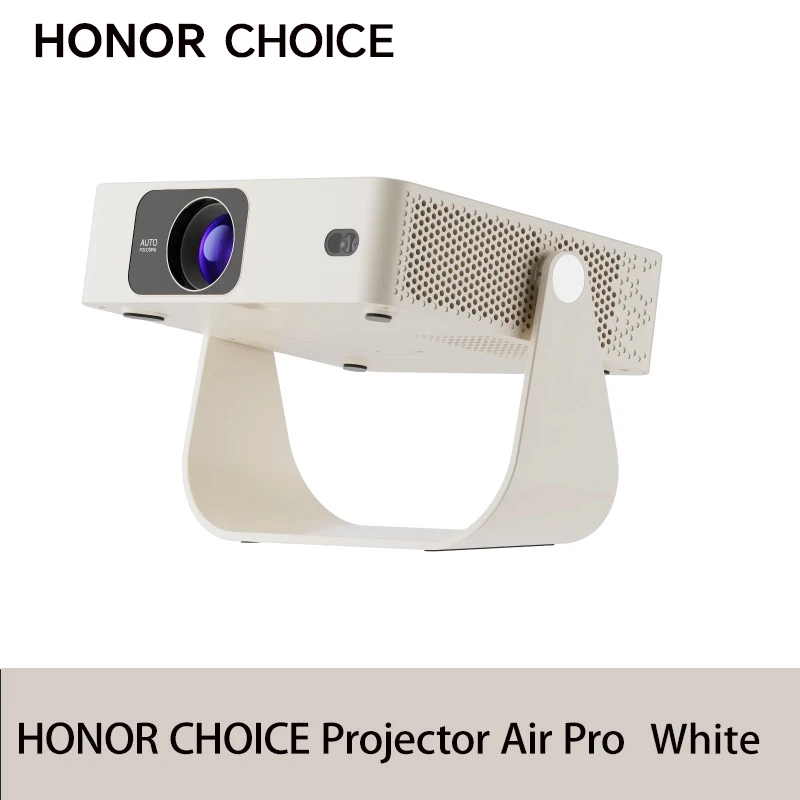 HONOR CHOICE Projector Air Pro Draagbare Projector Ingebouwde Netflix 292 ANSI Lumen Native 1080P FHD Autofocus & Automatische Keystone-correctie Wi-Fi 6 180 ° Draaibare beugel 0,55 kg Ultralicht