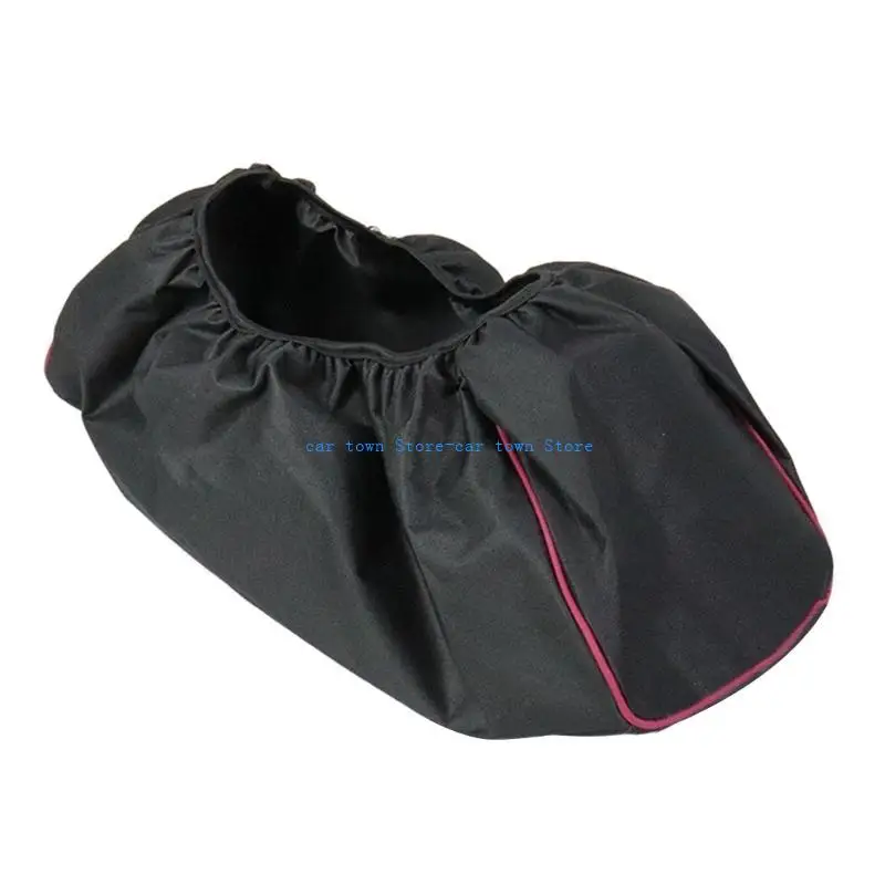 

RXJE Winch Dustproof Covers Universal 600D Oxford Fabric Winch Cover Waterproof Heavy Duty Capstan Protective Cover 22x9x7''