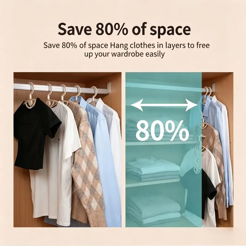 Aromatherapy Clothes Hanger Fresh Scented Rack Deodorizing Fragrant Organizer for Wardrobe Storage Laundry Room and Suitcases - view 6