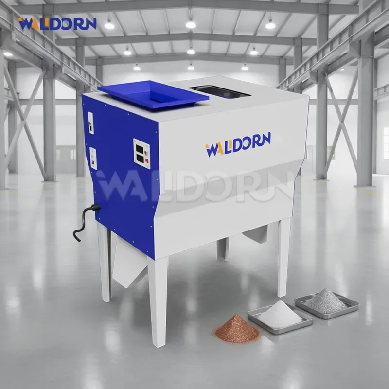 Recycling Machine 2026 Compact Electrostatic Separator for PET and PVC Mixed Plastic Sorting