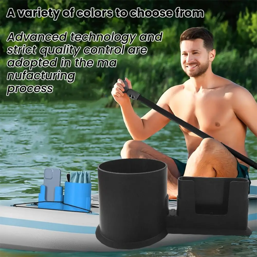 Rope Fixed Paddle Board Drink Holder Plastics Track Mount Kayak Drink Holder Install Fishing Kayak Accessories Kayak Cup Holder