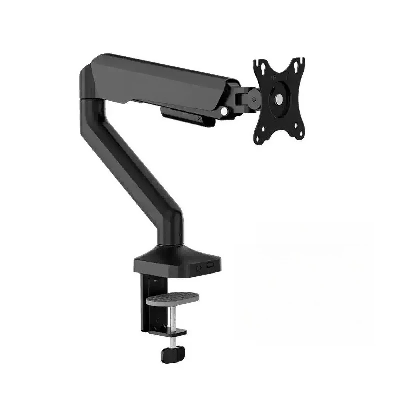 Upgraded Single Monitor Arm, Heavy Duty Height Adjustable Computer Screen Mount, Desktop Monitor Mechanical Bracket Base