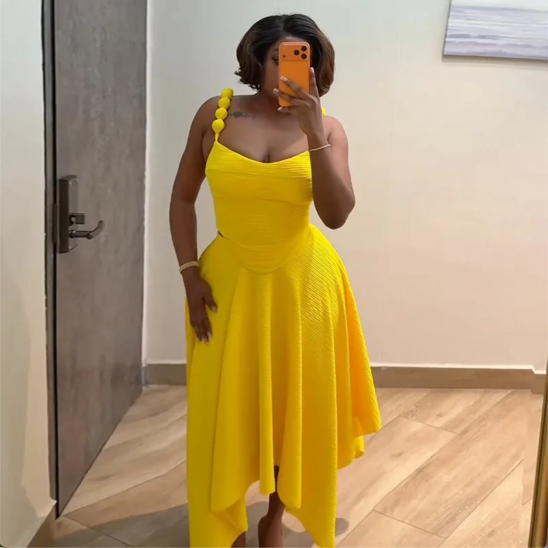 

Women's Clothing 2026 Spring New Sweet And Fresh Solid Color Camisole High-Waisted Skirt Two-Piece Set