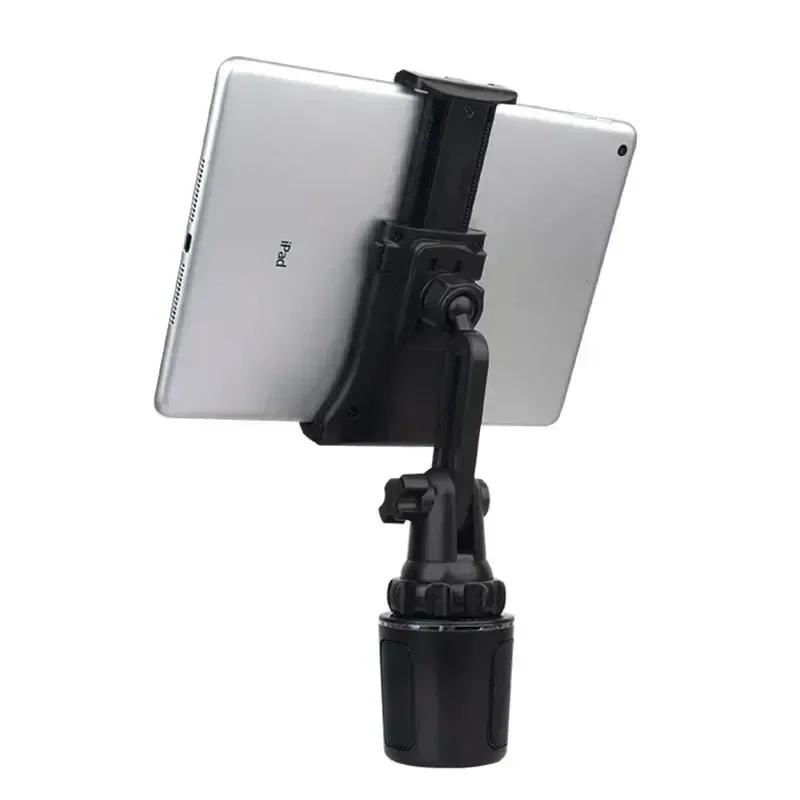 Universal 360 Car Cup Holder Tablet Automobile Mount Cradle for iPad Pro 12.9 Air 2019 Mini 4 for tab S7 plus 12.4