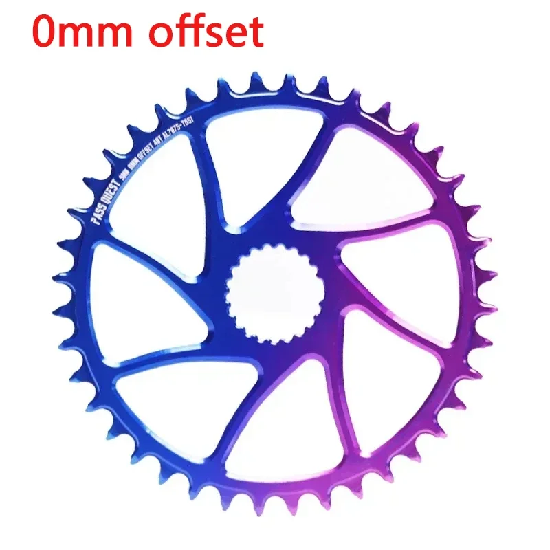 Pass quest 12S catena per bici a montaggio diretto 30 32 34 36 38 40 42T per M7100 M8100 M9100 guarnitura ruota per bicicletta larga stretta