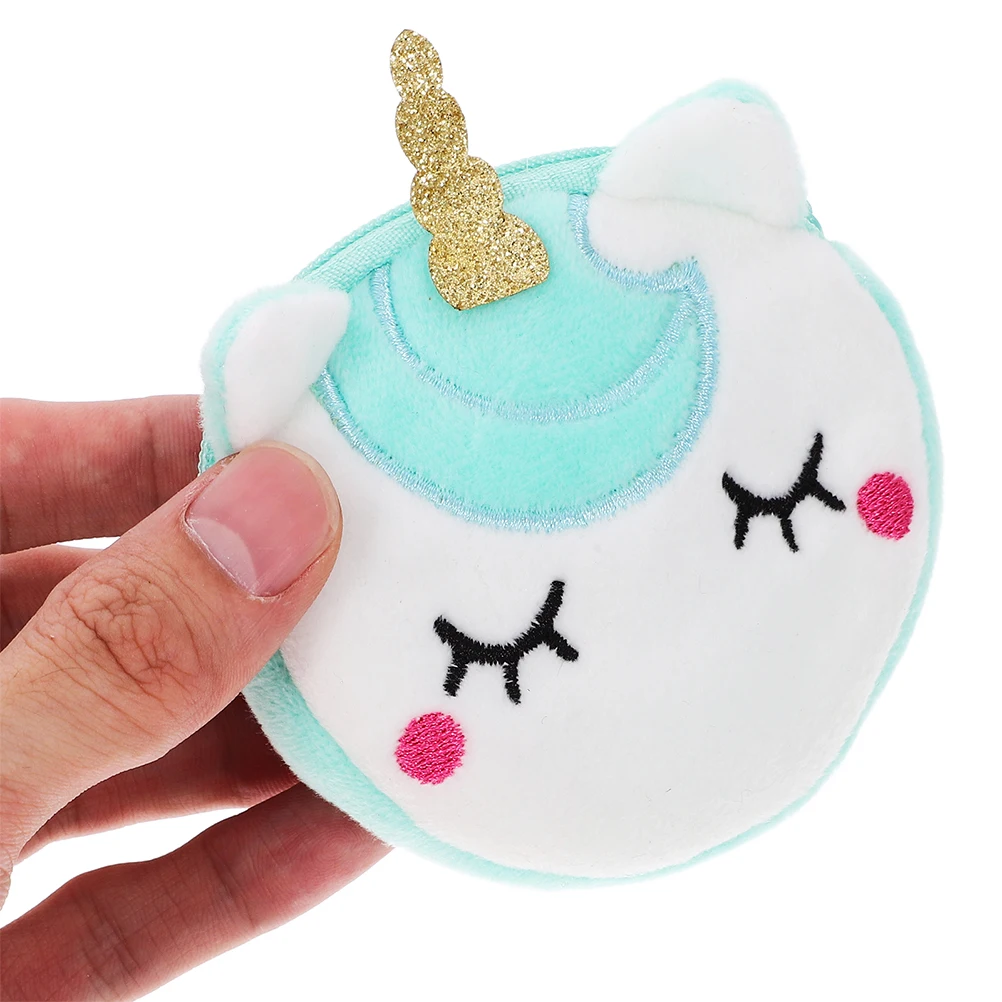 

2pcs Unicorn Slap Bracelet Coin Purse Lightweight Animal Snap For Kids Party Favors Family Gatherings Classroom Prizes Stuffed