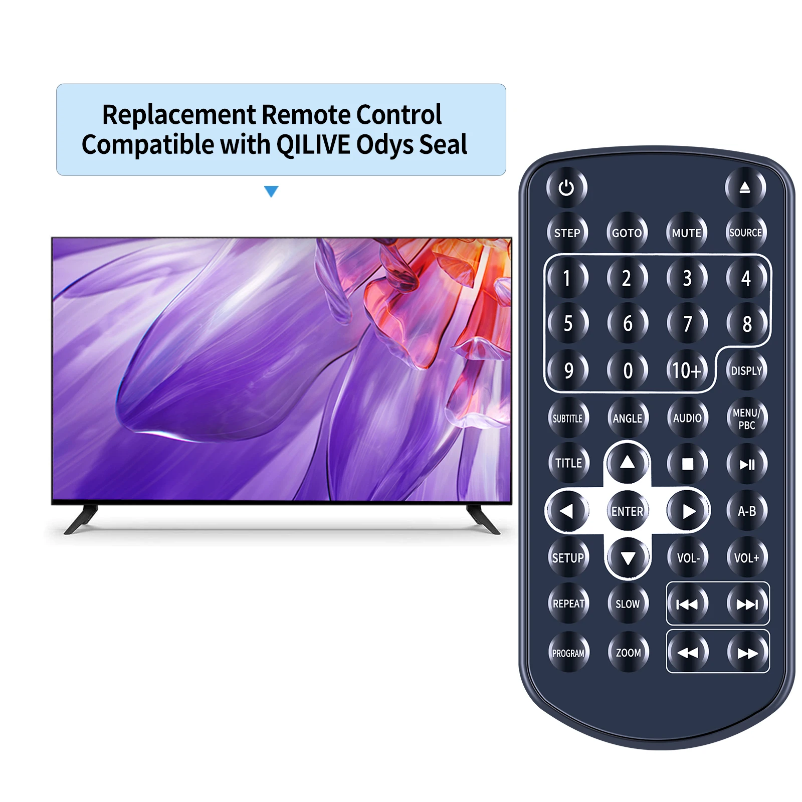 جهاز تحكم عن بعد جديد لجهاز QILIVE Odys Seal 7 DVD