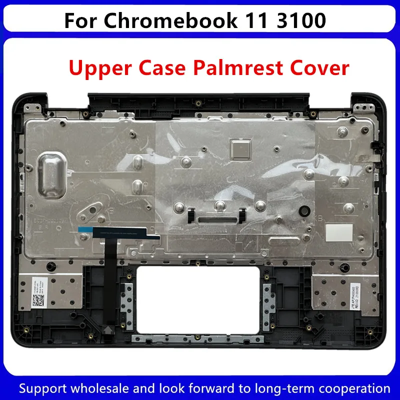 Funda superior para reposamanos Dell Chromebook 11 3100, 0WFYT5 09X8D7/parte inferior 0PPWP2, novedad