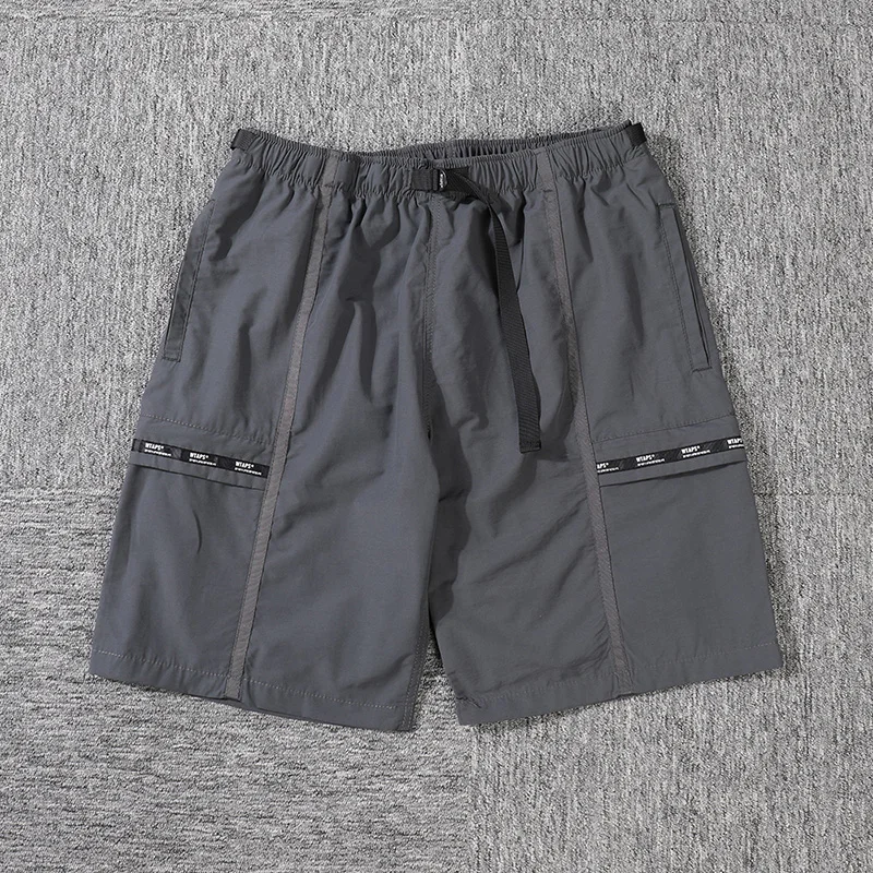 

Мужские повседневные нейлоновые рабочие шорты: быстросохнущие, с множеством карманов, дышащие, длиной до колена, летние, функциональные, свободного кроя