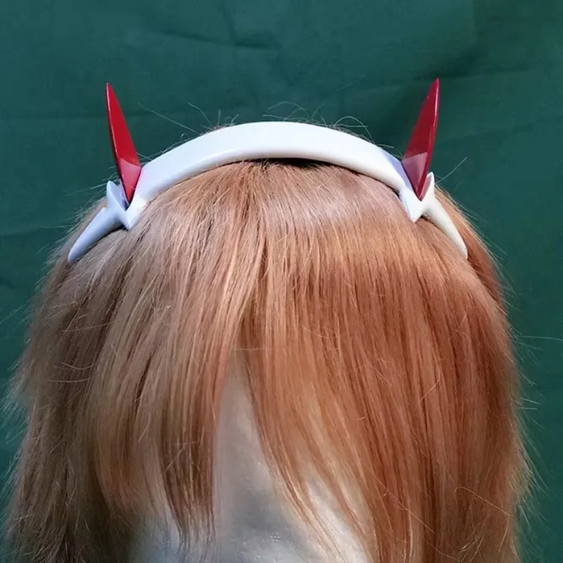 Comic Darling in The FranXX  National Team 02 Female Lead Hair Clip Cosplay Accessories Headwear Carnival Party Events