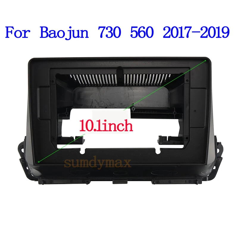 

Car Fascias Stereo Radio Panel for Baojun 730 560 2017-2019 2Din Audio Panel Modification Panel DVD Navigation Panel Frame