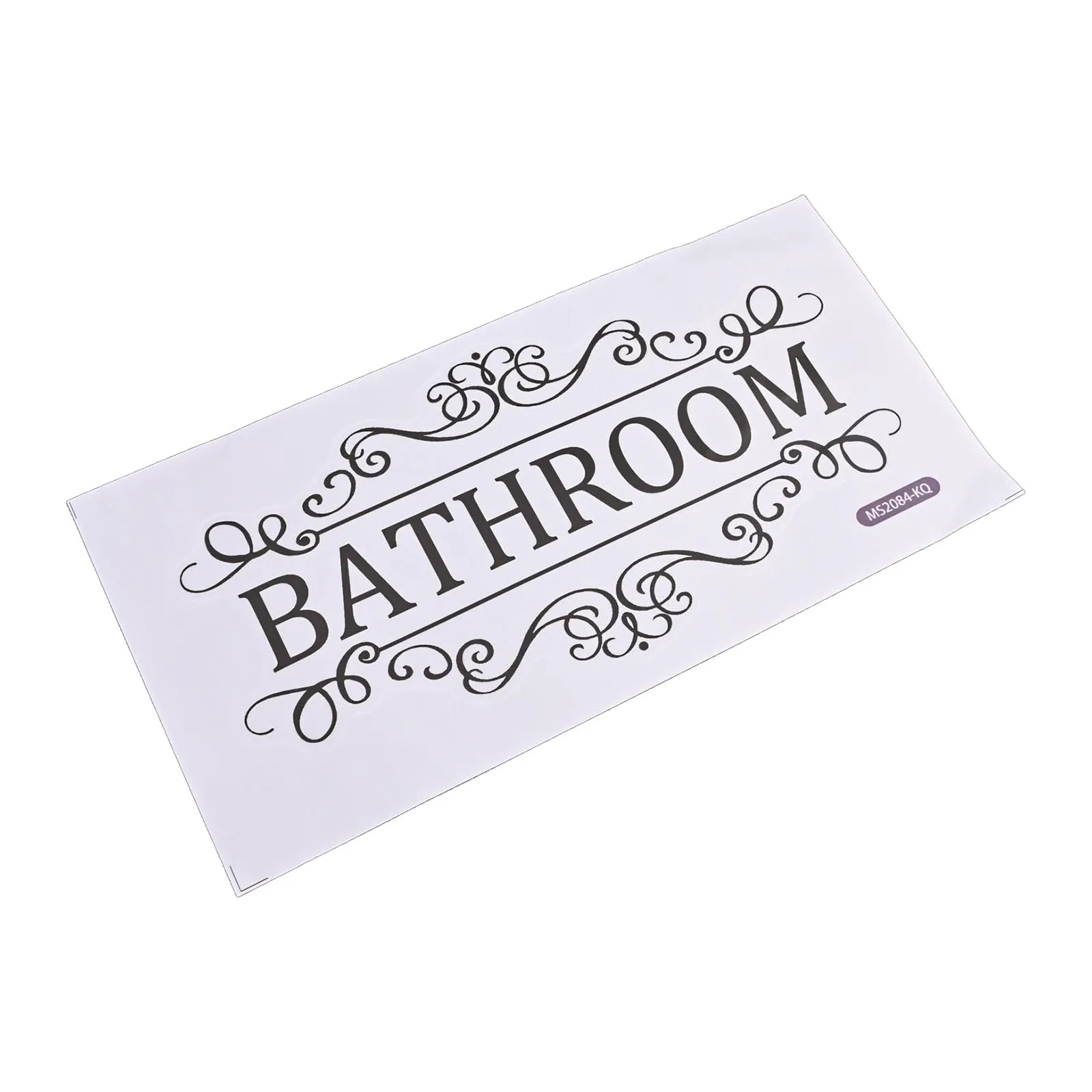 Decorative Sticker Lanel Sticker 30*15cm For Bathroom Toilet For Kindergartens Home High Quality Wall Sticker Bathroom Door Sign