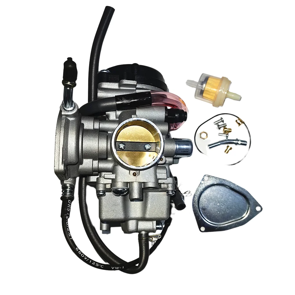 33mm Carburetor For Yamaha YFM250 YFM350 YFM400 YFM450 Big Bear Wolverine Kodiak Grizzly Bruin 250 350 400 450 YFM 4X4 Carb ATV