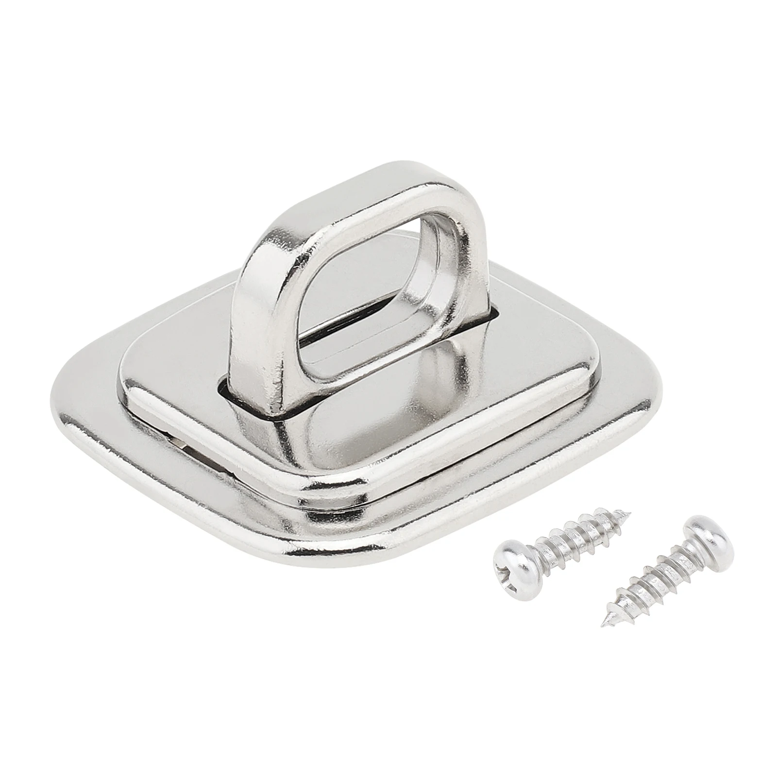 

Zinc Alloy Material Silver Security Anchor Base Plate for Keyed Combination Cable Locks Anchor Accessory for Cable Locks