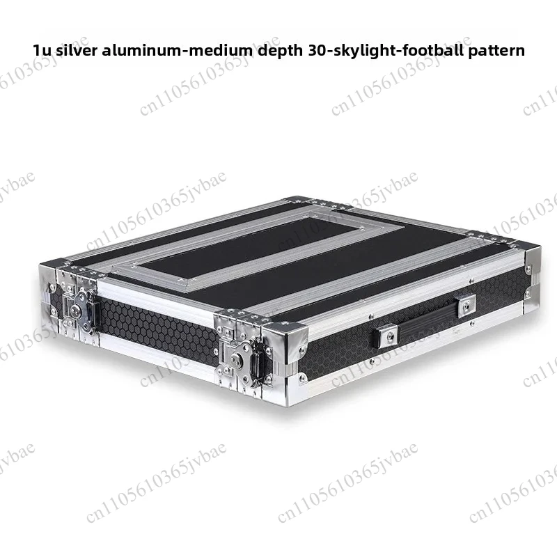 Rack Type Aluminum Alloy Microphone Storage Box One Pair of Two Microphone Storage Cabinets