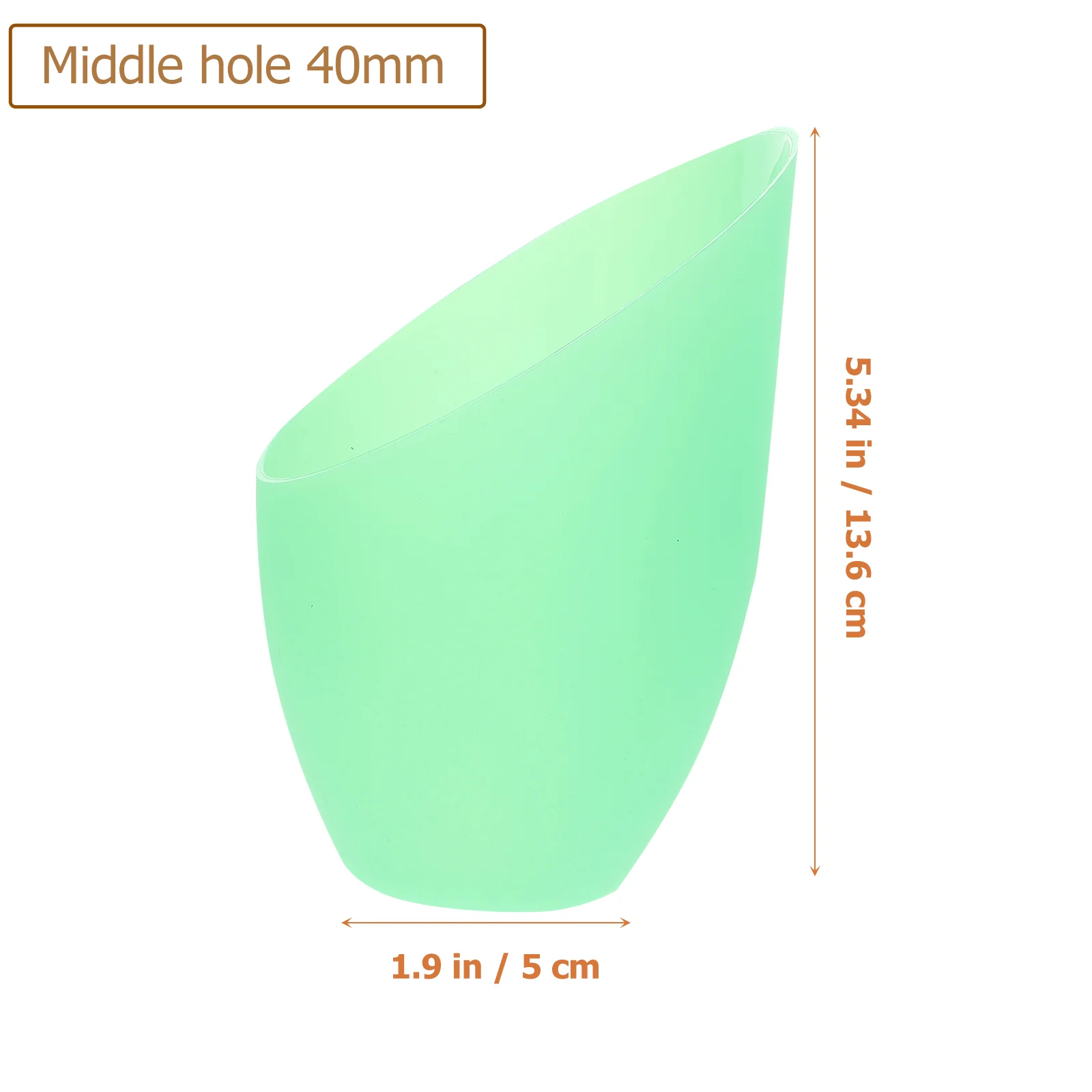 5 Pcs Horseshoe Lampshade Light Bulb Floor Inclined Head Hanging Decorative Plastic Shades for Table Replacement