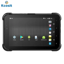 Kcosit 견고한 안드로이드 태블릿 PC, K98, IP67 방수, 8 인치, MTK6765, 4GB RAM, 64GB ROM, 4G lte, NFC 얼룩말, QR 코드 리더 스캐너