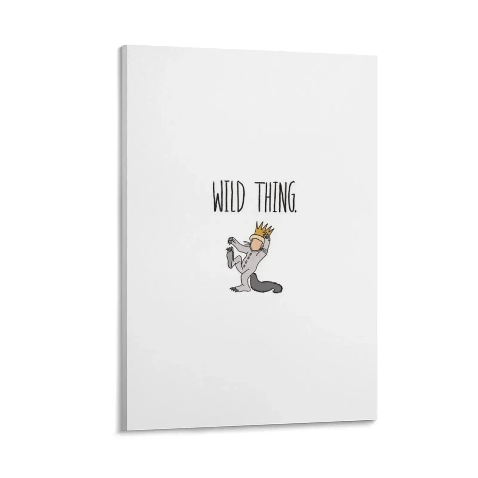 

Where The Wild Things Are - Max - Wild Thing - Maurice Sendak Canvas Painting poster Picture on the wall