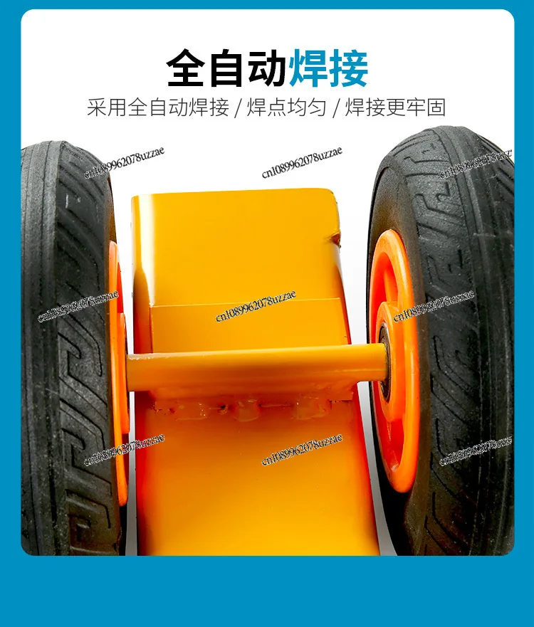 

Мраморный толкатель, четырехколесный погрузчик, сверхмощный канальный стальной твердый резиновый универсальный колесный толкатель, инструменты