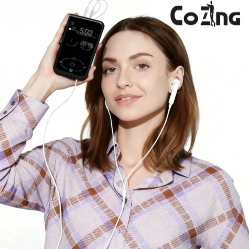 

Ручное устройство для помощи во сне CES для бессонницы, импульсный массажер для ладони, устройство для снятия стресса, зажим для ушей, тревога, импульс, снятие давления