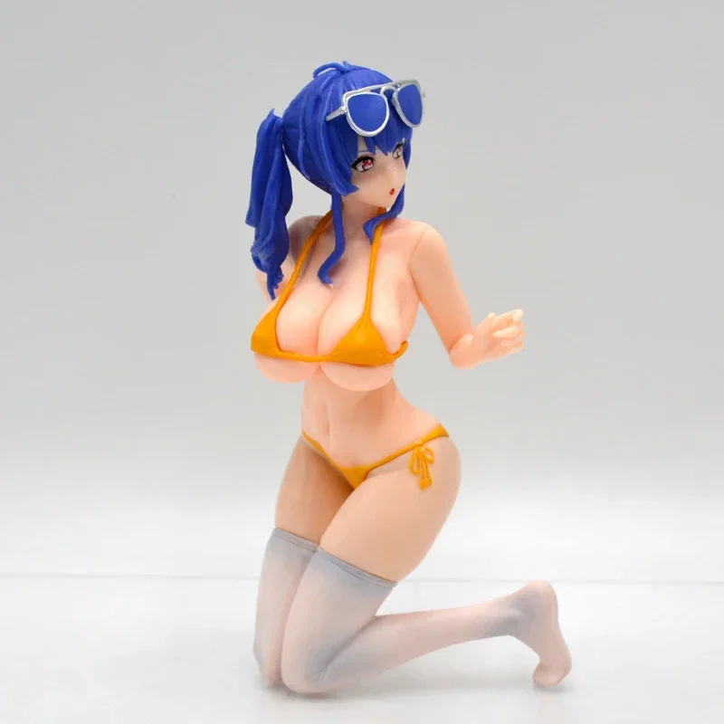 15cm Azur Lane Pola Anime Girl Figure Pola Seaside Coincidence Ver Action Figure Chapayev Figurine Adult Collectible Model Toys