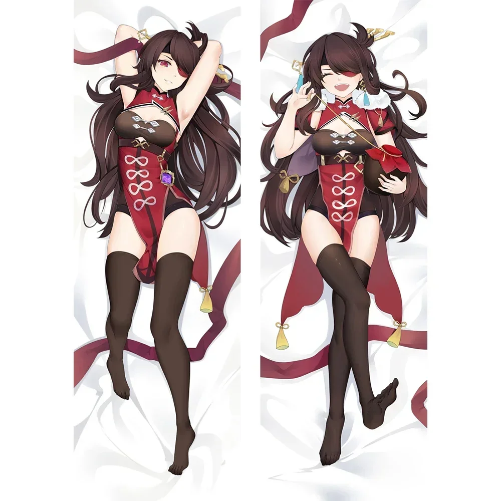 2WAY/WT Game Genshin Impact Beidou Pillow Case Cosplay Dakimakura Cover Anime Pillowcase Bedroom Hugging Body Pillow Cover