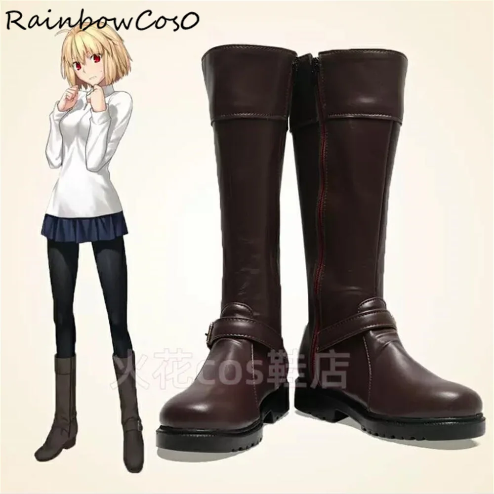 Arcueid Brunestud Fate/EXTRA FGO Cosplay Shoes Boots Game Anime Party Halloween Chritmas RainbowCos0 W3821