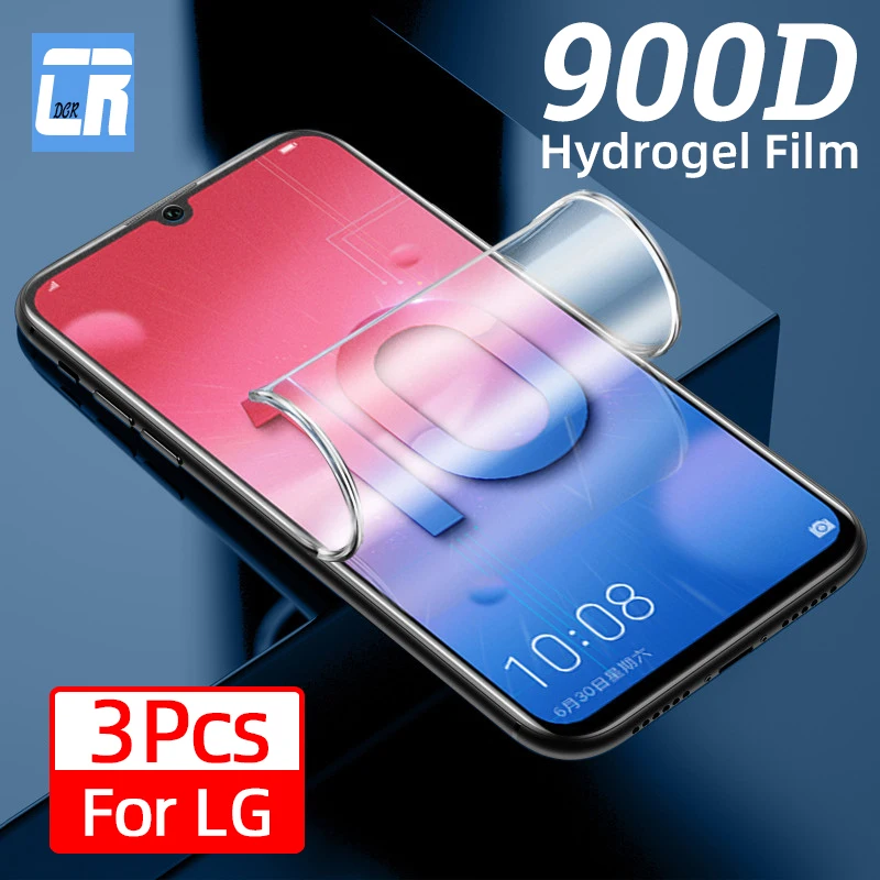 

Гидрогелевая пленка для LG V50 V40 V30 Plus Q60 K61 K51S, Защитная пленка для экрана LG Velvet K62 K52 K42 K41S, не стекло, 1-3 шт.