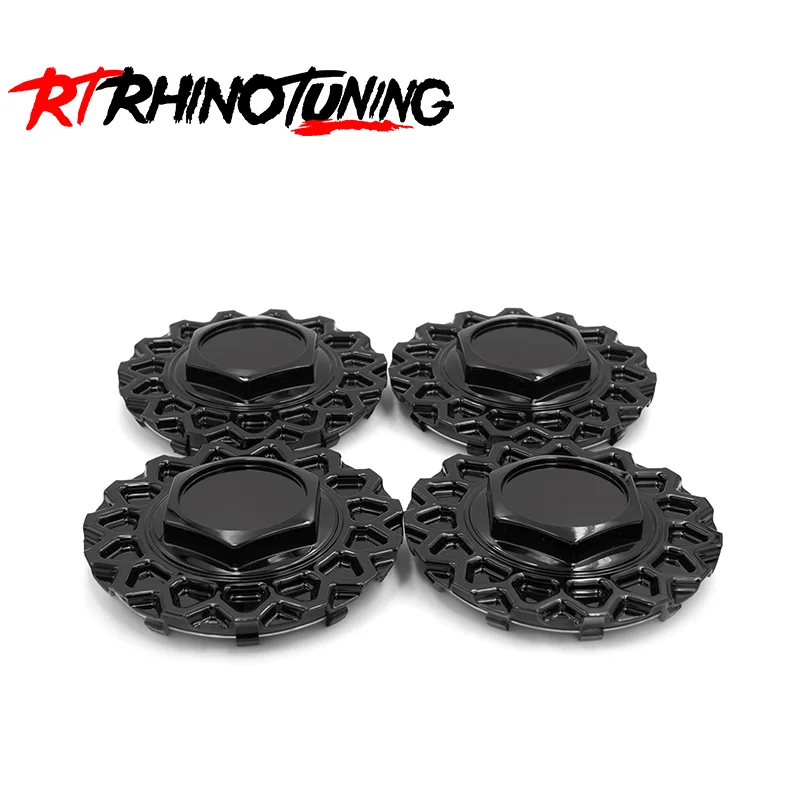 RhinoTuning 1/4 sztuk OD 152mm/5.98 "ID 142mm/5,59" kołpak piasty samochodowej do części zamiennych do samochodów kołpak piasty koła pokrywa felgi akcesoria