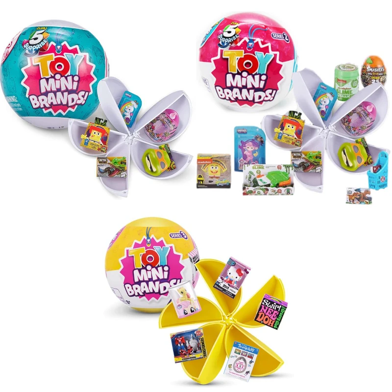 New ZURU Surprise Supermarket Shopping Fans You Can Unpack Fun Toys Holiday Gifts for Children