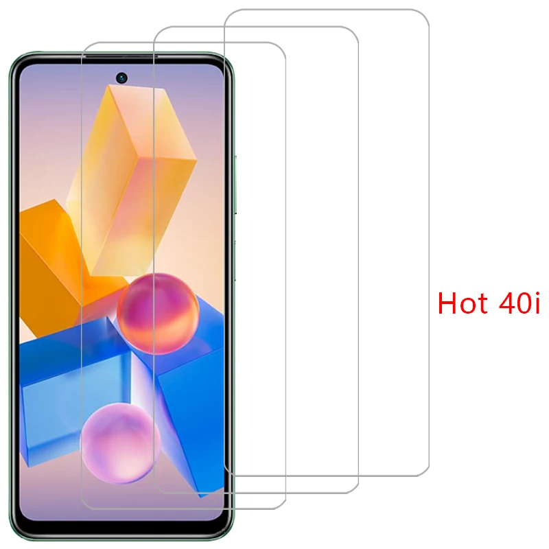 tempered glass for infinix hot 40i phone case on infinity hot40i 40 i i40 back cover 360 coque ifinix infini infinx infix infnix