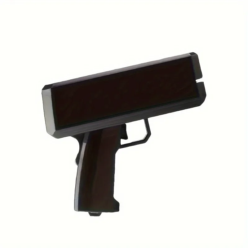 مسدس نقود يحتوي على 100 فواتير دعامة، آلة رش نقود لعبة، مناسبة لترفيه الحفلات (البطاريات غير متضمنة) #5