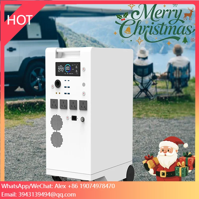 

All-In-One Grade 51.2V LiFePO4 Lithium 300Ah 10-20kW Smart Pure Sine Wave AC/DC Inverter CAN Communication Home Appliances