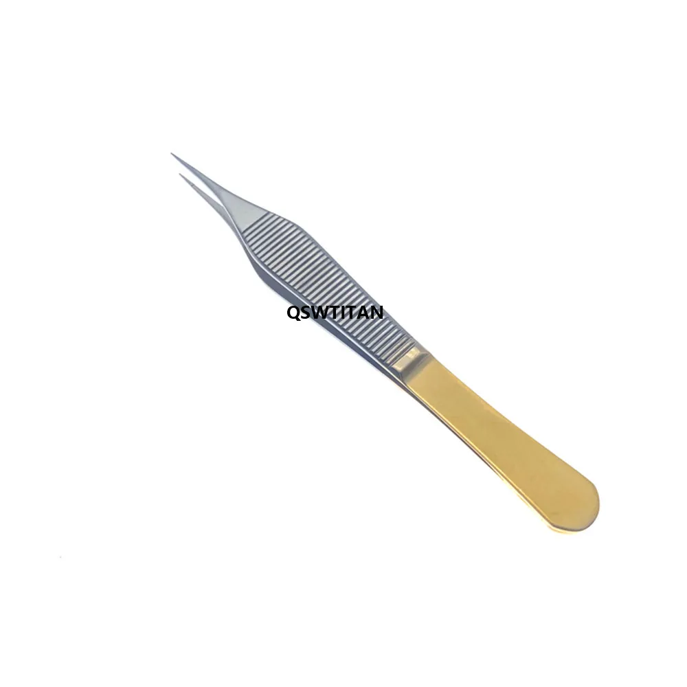 Stainless steel Tissue Forceps Teeth/Platforms Ophthalmic Surgical Instruments