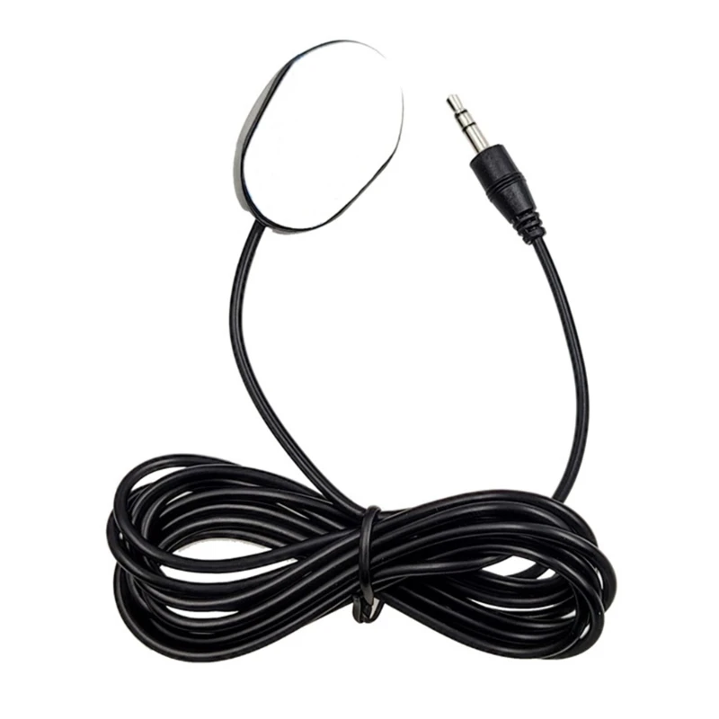 Car Microphone Mini 3.5mm Microphone for Car Stereo hands-free Mic For DVD Radio Player Paste Type Mini Mic